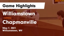 Williamstown  vs Chapmanville  Game Highlights - May 7, 2021