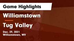 Williamstown  vs Tug Valley  Game Highlights - Dec. 29, 2021