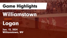 Williamstown  vs Logan  Game Highlights - Jan. 13, 2024