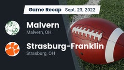 Recap: Malvern  vs. Strasburg-Franklin  2022