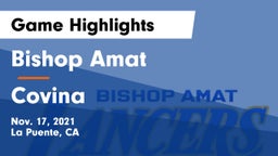 Bishop Amat  vs Covina  Game Highlights - Nov. 17, 2021
