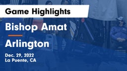 Bishop Amat  vs Arlington  Game Highlights - Dec. 29, 2022