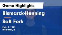 Bismarck-Henning  vs Salt Fork Game Highlights - Feb. 9, 2021