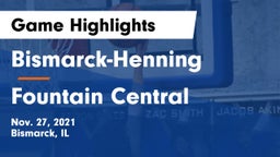 Bismarck-Henning  vs Fountain Central  Game Highlights - Nov. 27, 2021