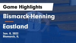 Bismarck-Henning  vs Eastland  Game Highlights - Jan. 8, 2022