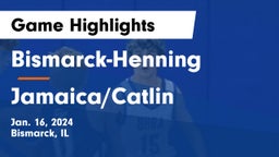 Bismarck-Henning  vs Jamaica/Catlin  Game Highlights - Jan. 16, 2024