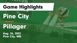 Pine City  vs Pillager  Game Highlights - Aug. 26, 2022