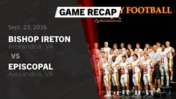 Recap: Bishop Ireton  vs. Episcopal  2016