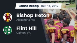 Recap: Bishop Ireton  vs. Flint Hill  2017