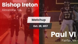 Matchup: Bishop Ireton High vs. Paul VI  2017