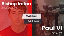 Matchup: Bishop Ireton High vs. Paul VI  2018