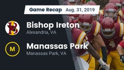 Recap: Bishop Ireton  vs. Manassas Park  2019