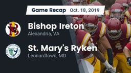 Recap: Bishop Ireton  vs. St. Mary's Ryken  2019