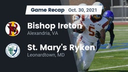 Recap: Bishop Ireton  vs. St. Mary's Ryken  2021