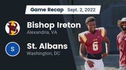 Recap: Bishop Ireton  vs. St. Albans  2022