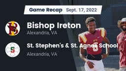 Recap: Bishop Ireton  vs. St. Stephen's & St. Agnes School 2022