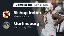 Recap: Bishop Ireton  vs. Martinsburg  2022