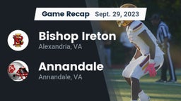 Recap: Bishop Ireton  vs. Annandale  2023