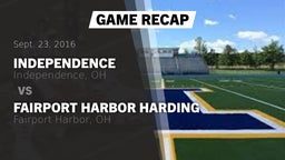 Recap: Independence  vs. Fairport Harbor Harding  2016