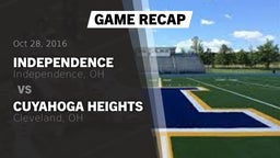Recap: Independence  vs. Cuyahoga Heights  2016