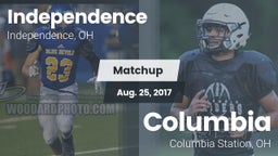 Matchup: Independence High vs. Columbia  2017