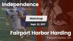 Matchup: Independence High vs. Fairport Harbor Harding  2017