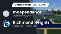 Recap: Independence  vs. Richmond Heights  2017