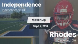 Matchup: Independence High vs. Rhodes  2018