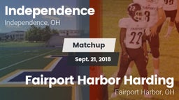 Matchup: Independence High vs. Fairport Harbor Harding  2018
