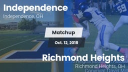 Matchup: Independence High vs. Richmond Heights  2018