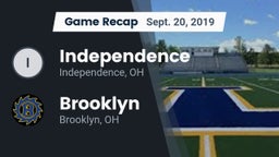 Recap: Independence  vs. Brooklyn  2019