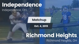 Matchup: Independence High vs. Richmond Heights  2019