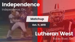 Matchup: Independence High vs. Lutheran West  2019