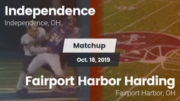 Matchup: Independence High vs. Fairport Harbor Harding  2019