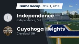 Recap: Independence  vs. Cuyahoga Heights  2019
