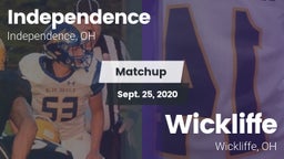 Matchup: Independence High vs. Wickliffe  2020