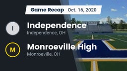 Recap: Independence  vs. Monroeville High 2020