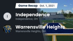 Recap: Independence  vs. Warrensville Heights  2021