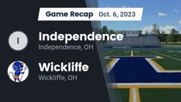 Recap: Independence  vs. Wickliffe  2023