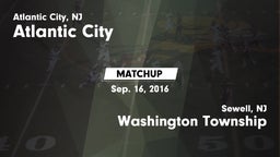 Matchup: Atlantic City High vs. Washington Township  2016