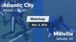 Matchup: Atlantic City High vs. Millville  2016