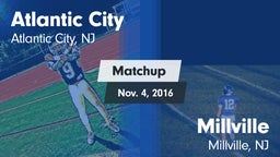 Matchup: Atlantic City High vs. Millville  2016