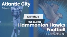 Matchup: Atlantic City High vs. Hammonton Hawks Football 2020