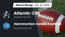 Recap: Atlantic City  vs. Hammonton Hawks Football 2020