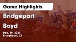 Bridgeport  vs Boyd  Game Highlights - Dec. 29, 2021