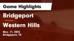 Bridgeport  vs Western Hills  Game Highlights - Nov. 11, 2023