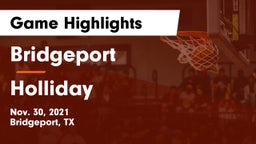 Bridgeport  vs Holliday  Game Highlights - Nov. 30, 2021