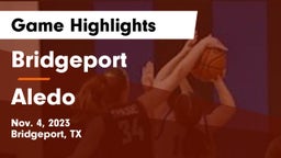Bridgeport  vs Aledo  Game Highlights - Nov. 4, 2023