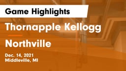 Thornapple Kellogg  vs Northville  Game Highlights - Dec. 14, 2021