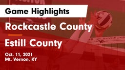 Rockcastle County  vs Estill County Game Highlights - Oct. 11, 2021